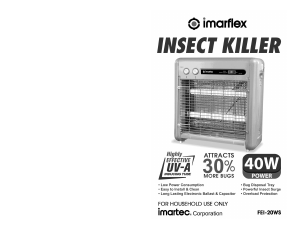 Manual Imarflex FEI-20WS Pest Repeller
