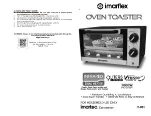 Handleiding Imarflex IT-901 Oven