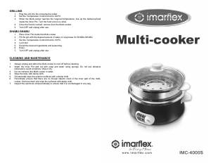 Handleiding Imarflex IMC-4000S Multicooker