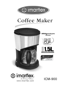 Manual Imarflex ICM-900 Coffee Machine