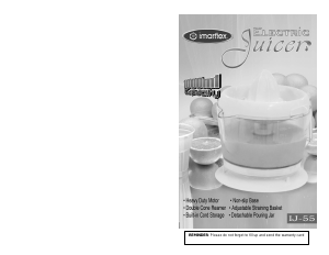 Manual Imarflex IJ-55 Citrus Juicer