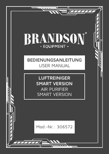 Manual Brandson 306572 Air Purifier
