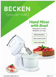 Handleiding Becken BHMB3134 Handmixer