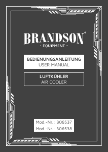 Manuale Brandson 306538 Ventilatore