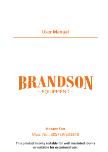 Mode d’emploi Brandson 305739 Chauffage