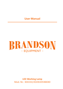 Manuale Brandson 304333 Lampada