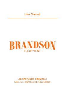 Manuale Brandson 302930 Lampada
