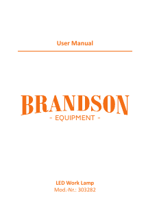 Bruksanvisning Brandson 303282 Lampa