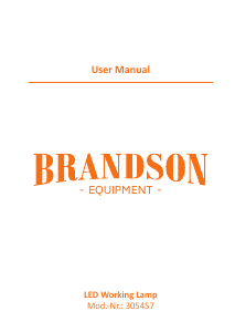 Manuale Brandson 305457 Lampada