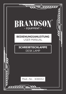 Bruksanvisning Brandson 306932 Lampa