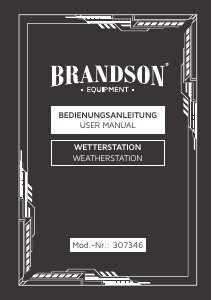 Handleiding Brandson 307346 Weerstation