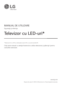 Manual LG 32LM631C0ZA Televizor LED