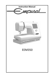 Handleiding Empisal EEM350 Naaimachine