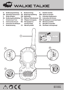 Bruksanvisning Dickie Toys Police Walkie-talkie