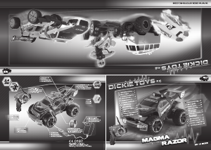 Bruksanvisning Dickie Toys Magma Racer Radiostyrd bil
