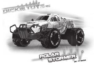 Руководство Dickie Toys Polar Stormer Радиоуправляемый автомобиль