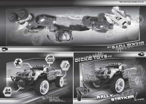 Εγχειρίδιο Dickie Toys Rally Stryker Τηλεκατευθυνόμενο αυτοκίνητο