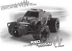 Руководство Dickie Toys Red Titan Радиоуправляемый автомобиль