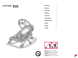 Manual de uso Concord Rio Hamaca bebé