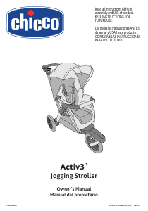 Manual Chicco Activ3 Stroller