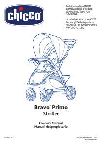 Chicco bravo best sale travel system manual