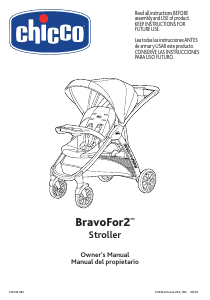 Handleiding Chicco BravoFor2 Kinderwagen