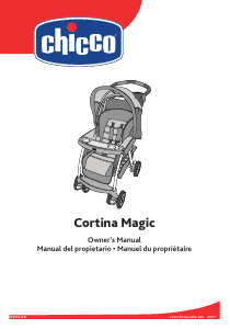 Mode d’emploi Chicco Cortina Magic Poussette