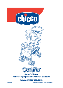 Manual Chicco Cortina Stroller