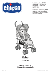 Handleiding Chicco Echo Kinderwagen