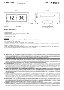 Manual de uso Karlsson KA5642ST Reloj