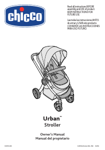 Manual de uso Chicco Urban Cochecito