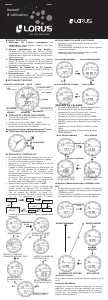 Mode d’emploi Lorus RW651AX9 Sports Montre