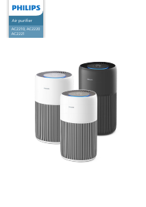 Hướng dẫn sử dụng Philips AC2221 Máy lọc khí
