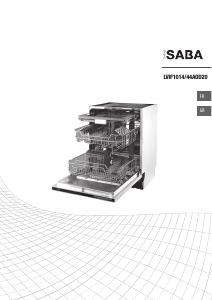 Bruksanvisning SABA LVIF1014/44AOD20 Diskmaskin