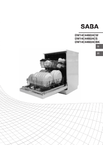Mode d’emploi SABA DW14C44M24CS Lave-vaisselle