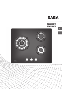 Mode d’emploi SABA TGV60N3F/C Table de cuisson