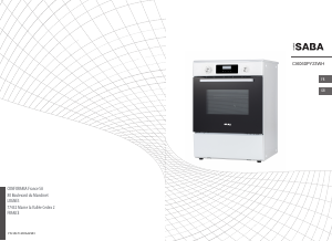 Mode d’emploi SABA CI6060PY23WH Cuisinière