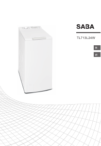 Mode d’emploi SABA TL713L24W Lave-linge
