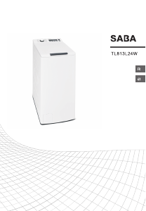 Handleiding SABA TL813L24W Wasmachine