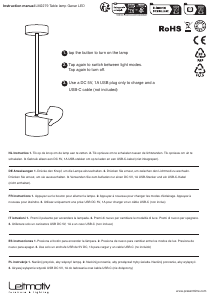 Manual Leitmotiv LM2279GY Ganar Candeeiro
