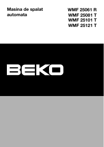 Manual BEKO WMF 25121 T Mașină de spălat
