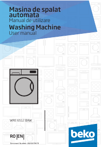 Handleiding BEKO WRE 6512 BAW Wasmachine