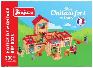 Vadovas JeuJura 8026 Mon chateau fort en bois