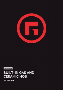 Manual de uso Gasland GCH604BF Placa