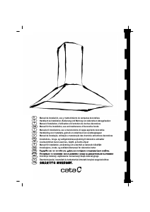 Руководство Cata ISLA GAMMA 900 X Кухонная вытяжка