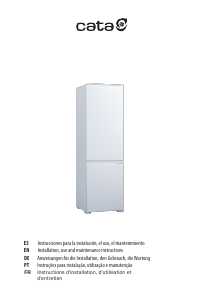 Manual Cata CI-54177 ST Fridge-Freezer