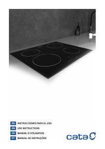 Manual de uso Cata INSB 8021 BK Placa