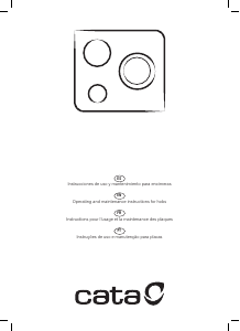 Mode d’emploi Cata INSB 6032 BK Table de cuisson