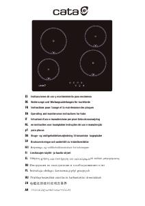 Manual de uso Cata TN 604 B Placa