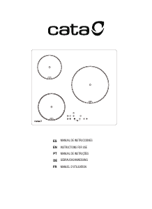 Handleiding Cata IB 6324E2 BK Kookplaat